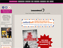 Tablet Screenshot of lessonstream.org